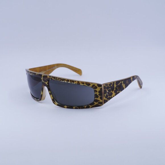 🕶️ New Celine CL40291I 99A Sunglasses - Leopard Frame, Smoke Lenses